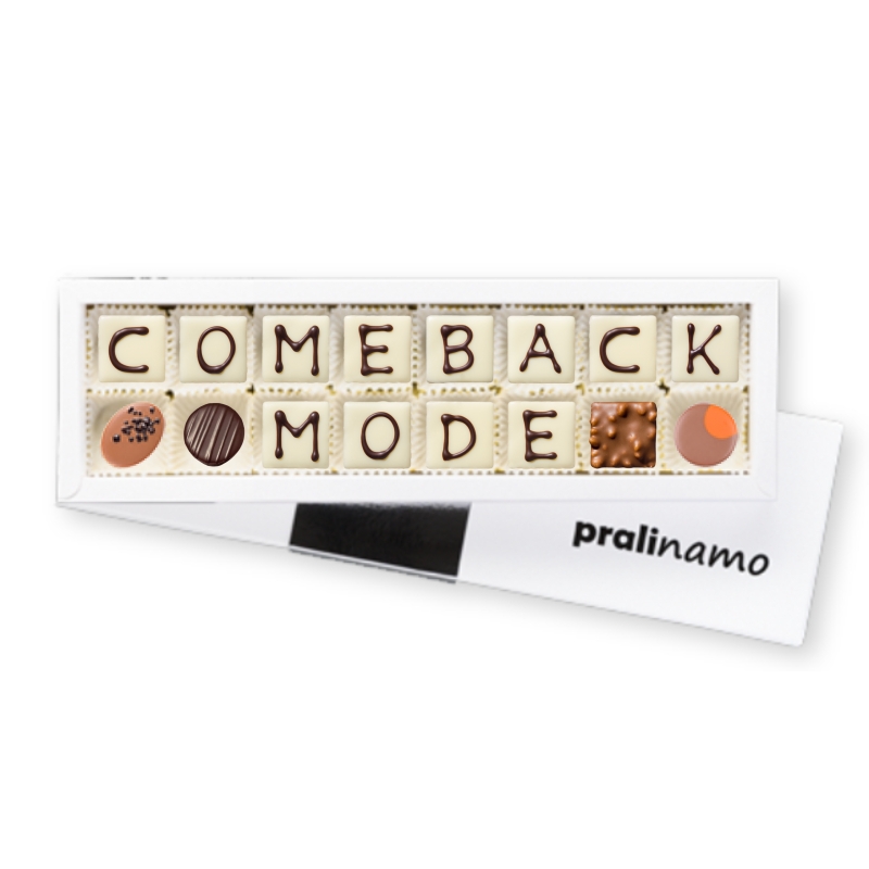 Comeback Mode – motivierendes Genesungsgeschenk
