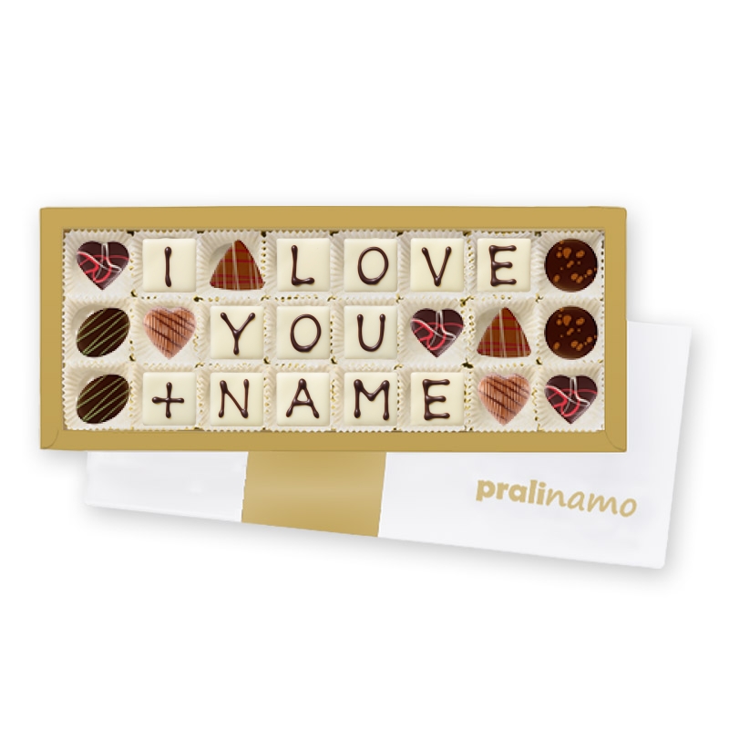 I Love you +Name - Valentinstagsgeschenk I Love you +Name - Valentinstagsgeschenk